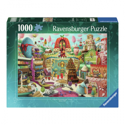 Ravensburger Pussel: Sweet Street 1000 Bitar i gruppen PUSSEL / 1000 bitar hos Spelexperten (12001195)