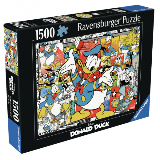 Ravensburger Pussel: Disney - Donald Duck 1500 Bitar i gruppen PUSSEL / Disney hos Spelexperten (12001220)