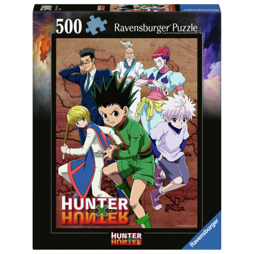 Ravensburger Pussel: Hunter X Hunter 500 Bitar i gruppen PUSSEL / < 750 bitar hos Spelexperten (12001279)