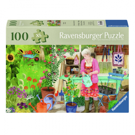 Ravensburger Pussel: Gardening 100 XL Bitar i gruppen PUSSEL / < 750 bitar hos Spelexperten (12001362)