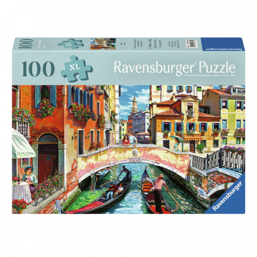 Ravensburger Pussel: Venice 100 XL Bitar i gruppen PUSSEL / < 750 bitar hos Spelexperten (12001365)