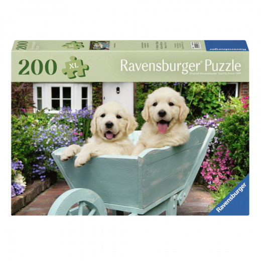 Ravensburger Pussel: Golden Retriever 200 XL Bitar i gruppen PUSSEL / < 750 bitar hos Spelexperten (12001368)