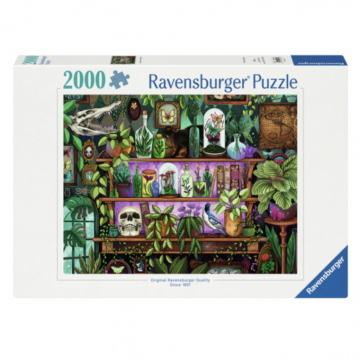 Ravensburger Pussel: A Witch's Favorite Things 2000 Bitar i gruppen PUSSEL / 2000 bitar > hos Spelexperten (12001416)