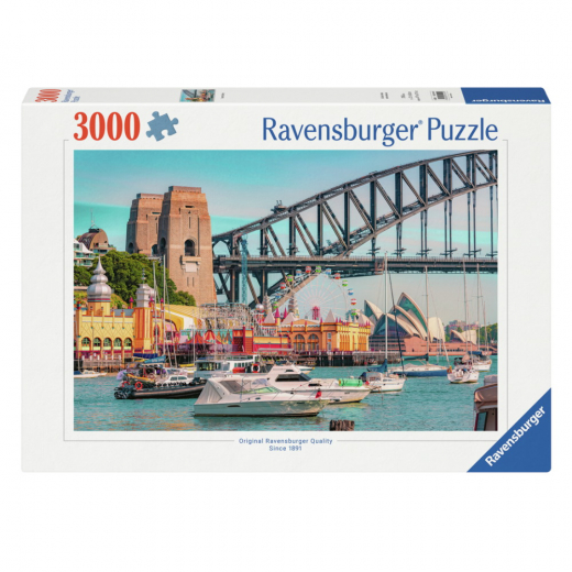 Ravensburger Pussel: Secret Sydney 3000 Bitar i gruppen PUSSEL / Ravensburger hos Spelexperten (12001419)