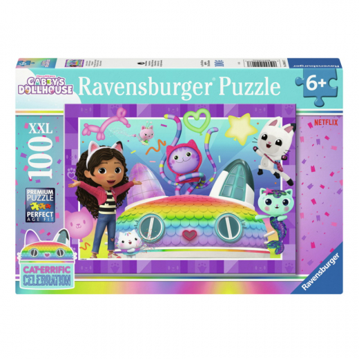 Ravensburger Pussel: Gabby's Dollhouse 100 XXL Bitar i gruppen PUSSEL / Barnpussel hos Spelexperten (12004117)