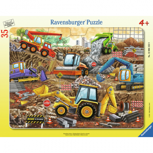 Ravensburger Rampussel: Arbetsplats 35 Bitar i gruppen PUSSEL / Barnpussel hos Spelexperten (12004155)