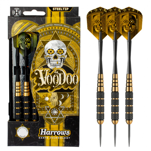 Harrows Darts Voodoo 19g i gruppen SPELBORD / Dart / Pilar / Steeltip hos Spelexperten (123-2040-19GK)