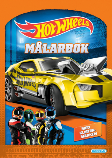 Målarbok - Hot Wheels i gruppen LEKSAKER / Skapa & måla hos Spelexperten (124261)