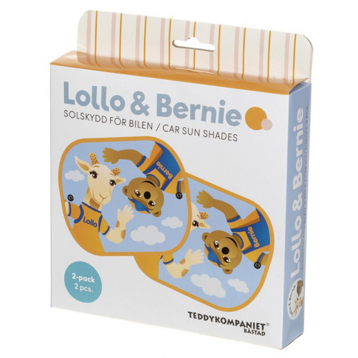 Lollo&Bernie- Solskydd för bilen i gruppen LEKSAKER / Barn & baby hos Spelexperten (12656)