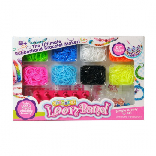 Loom Band set i gruppen LEKSAKER / Skapa & måla hos Spelexperten (13-1132)