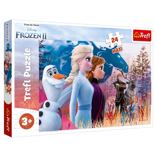 Trefl Maxi Pussel Frozen II 24 Bitar i gruppen PUSSEL / Barnpussel hos Spelexperten (14298)