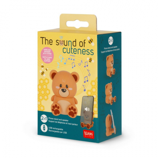 The sound of cuteness - Teddy bear i gruppen LEKSAKER / Roliga prylar / Roliga Presenter hos Spelexperten (176022)