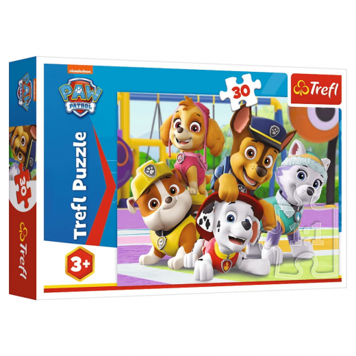 Trefl Pussel Paw Patrol alltid i tid 30 Bitar i gruppen PUSSEL / Barnpussel hos Spelexperten (18286)