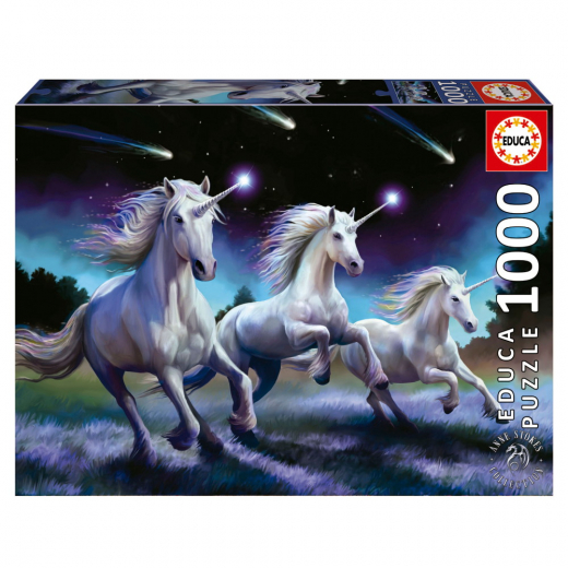 Educa Pussel: Shooting Stars, Anne Stokes 1000 Bitar i gruppen PUSSEL / 1000 bitar hos Spelexperten (19919)