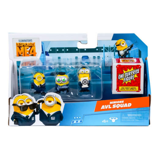 Dumma Mig 4 Minions AVL Squad i gruppen LEKSAKER / Figurer och lekset hos Spelexperten (20324-S)