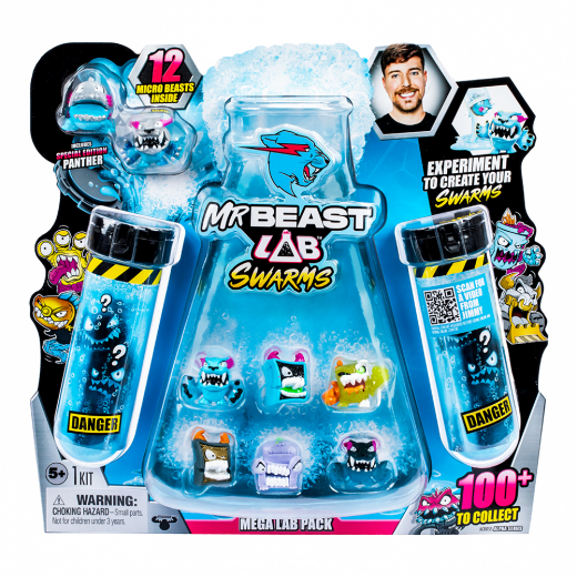 Mr. Beast Lab Swarms Mega Lab 12 pc i gruppen LEKSAKER / Figurer och lekset / Mr Beast Lab hos Spelexperten (203490)