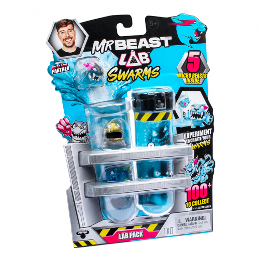 Mr. Beast Lab Swarms 5 pk i gruppen LEKSAKER / Figurer och lekset / Mr Beast Lab hos Spelexperten (20350)