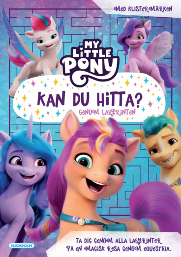 My Little Pony - Kan du hitta? Genom Labyrinten i gruppen LEKSAKER / Skapa & måla hos Spelexperten (204119)