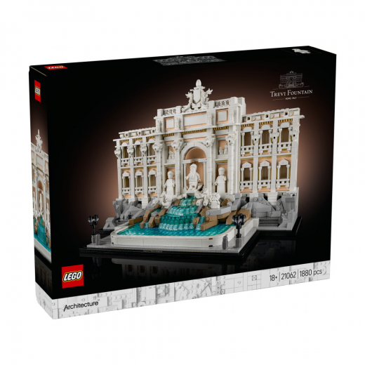 LEGO Architecture - Trevifontänen i gruppen LEKSAKER / LEGO / LEGO Architecture hos Spelexperten (21062)