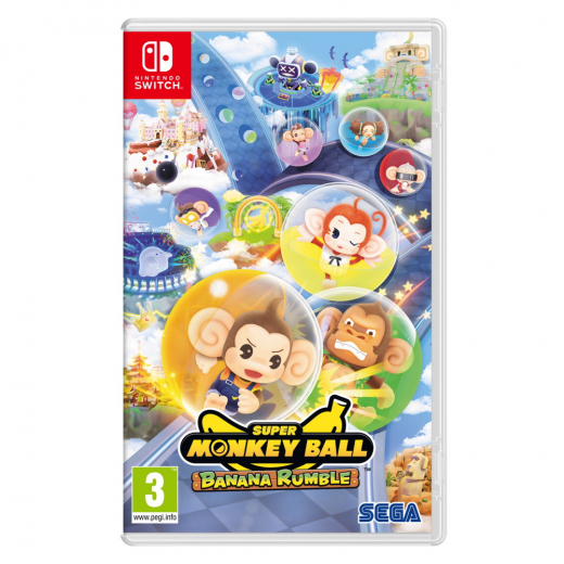 Super Monkey Ball Banana Rumble i gruppen SÄLLSKAPSSPEL / TV-spel / Nintendo Switch hos Spelexperten (211262)