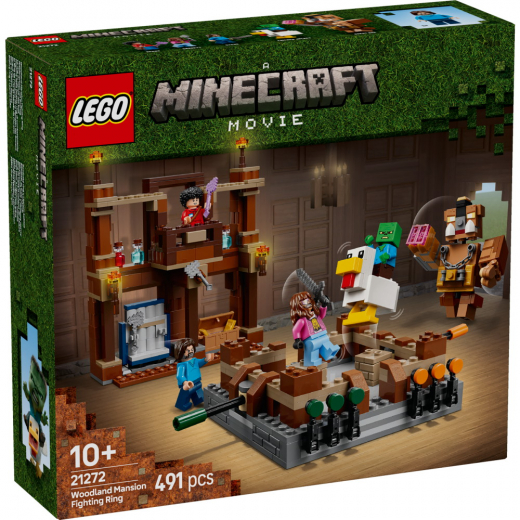 LEGO Minecraft - Skogsherrgårdens stridsring i gruppen LEKSAKER / LEGO / LEGO Minecraft hos Spelexperten (21272)