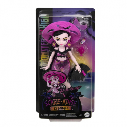 Monster High Scare-adise Island Draculaura i gruppen LEKSAKER / Figurer och lekset / Monster High hos Spelexperten (218-2502)