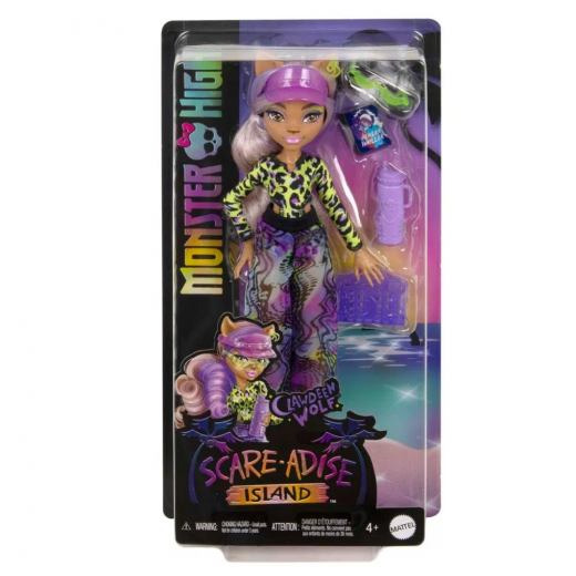 Monster High Scare-adise Island Clawdeen i gruppen LEKSAKER / Figurer och lekset / Monster High hos Spelexperten (218-2503)