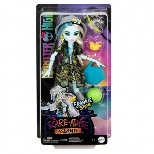 Monster High Scare-adise Island - Frankie i gruppen LEKSAKER / Figurer och lekset / Monster High hos Spelexperten (218-2504)