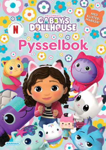 Pysselbok - Gabby´s Dollhouse i gruppen LEKSAKER / Skapa & måla hos Spelexperten (224329)