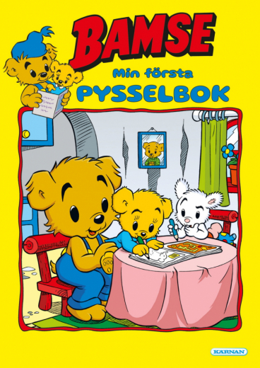 Bamse - Min Första Pysselbok i gruppen LEKSAKER / Skapa & måla hos Spelexperten (224333)