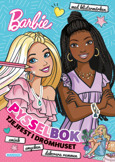 Pysselbok - Barbie i gruppen LEKSAKER / Skapa & måla hos Spelexperten (224334)