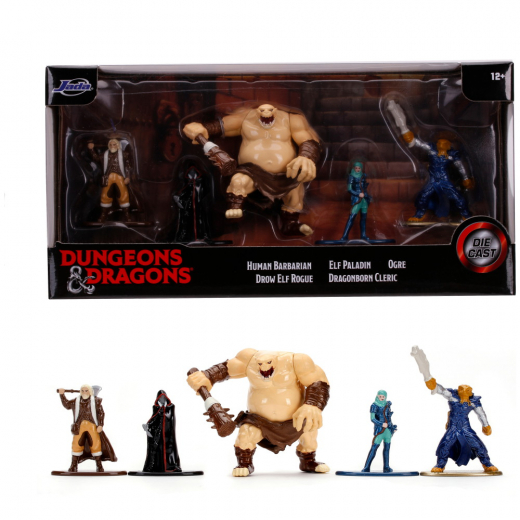 Dungeons & Dragons 5-Pack Nanofigurer i gruppen LEKSAKER / Figurer och lekset hos Spelexperten (253253001)