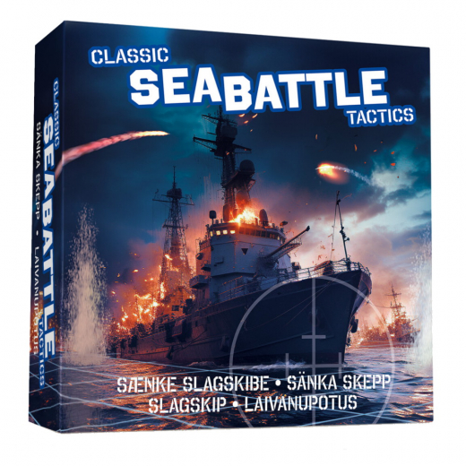 Sänka skepp - Classic Sea Battle Tactics i gruppen SÄLLSKAPSSPEL / Familjespel hos Spelexperten (2815)