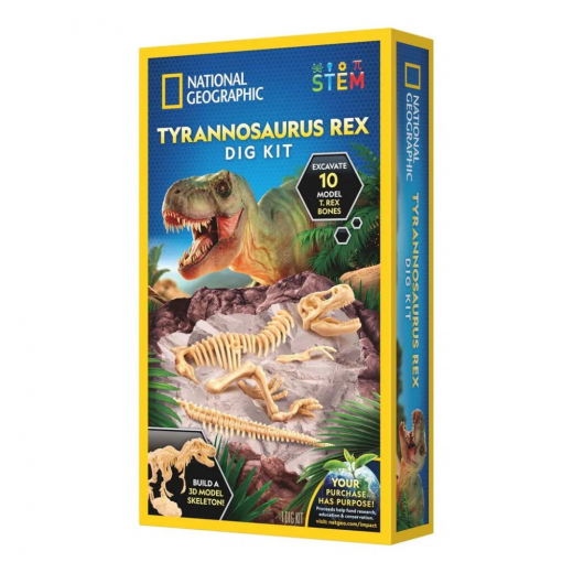 National Geographic Tyrannosaurus Rex i gruppen LEKSAKER / Experiment & teknik hos Spelexperten (29-2452)