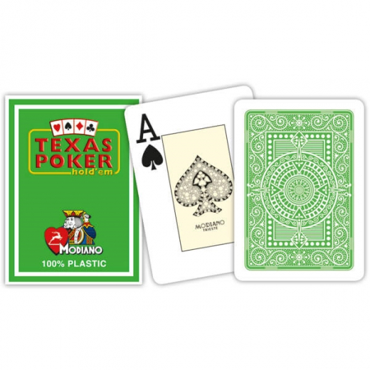 Modiano Texas Hold 'Em Light Green i gruppen SÄLLSKAPSSPEL / Poker & casino / Poker hos Spelexperten (3005464)