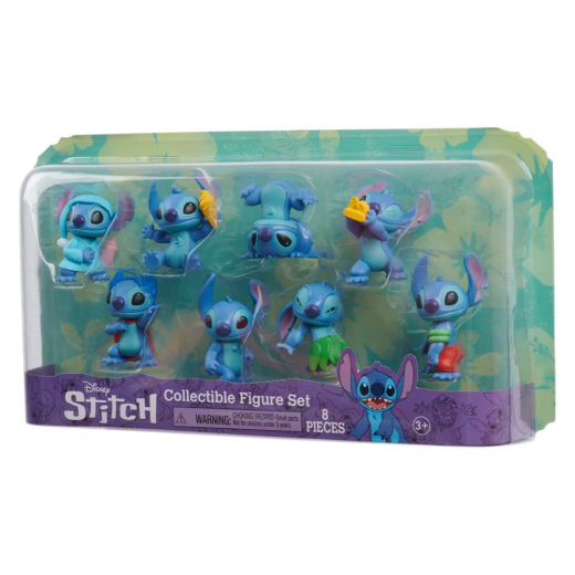 Disney Stitch Figurset 8-Pack i gruppen LEKSAKER / Figurer och lekset hos Spelexperten (302-46254)