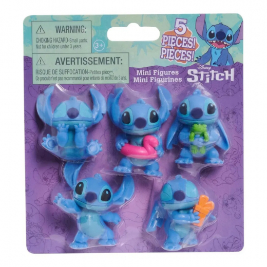 Disney Stitch Figurset 5-Pack i gruppen LEKSAKER / Figurer och lekset hos Spelexperten (302-46257)