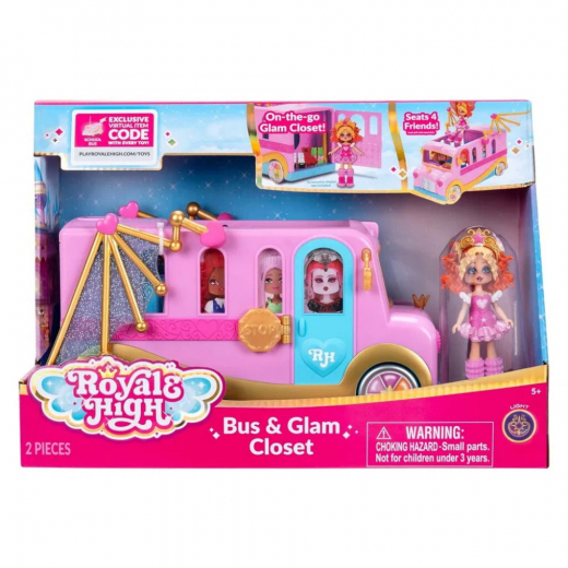 Royale High Buss & Glamour-garderob i gruppen LEKSAKER / Figurer och lekset hos Spelexperten (305-0059)