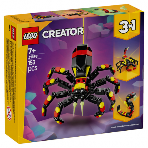 LEGO Creator - Vilda djur överraskande spindel i gruppen LEKSAKER / LEGO / LEGO Creator hos Spelexperten (31159)