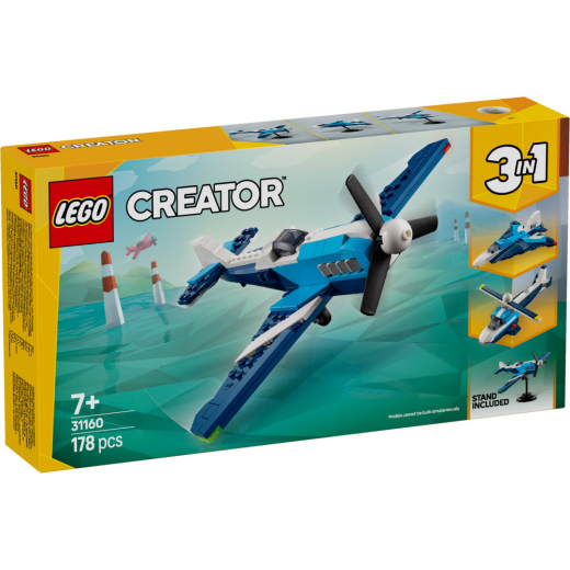 LEGO Creator - Flygplan: racerplan i gruppen LEKSAKER / LEGO / LEGO Creator hos Spelexperten (31160)