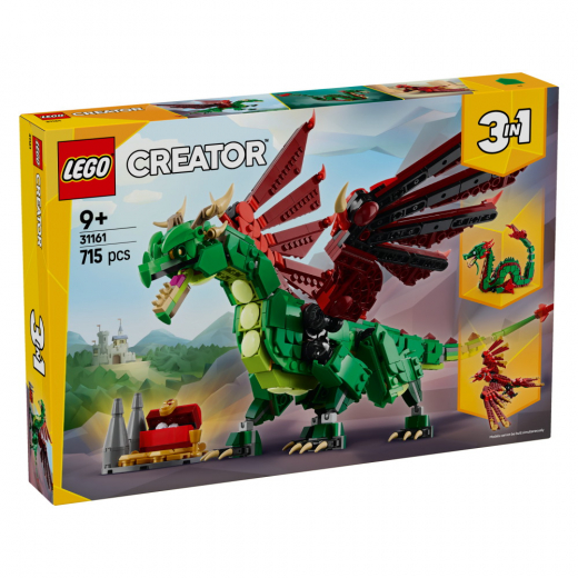 LEGO Creator - Medeltida drake i gruppen LEKSAKER / LEGO / LEGO Creator hos Spelexperten (31161)