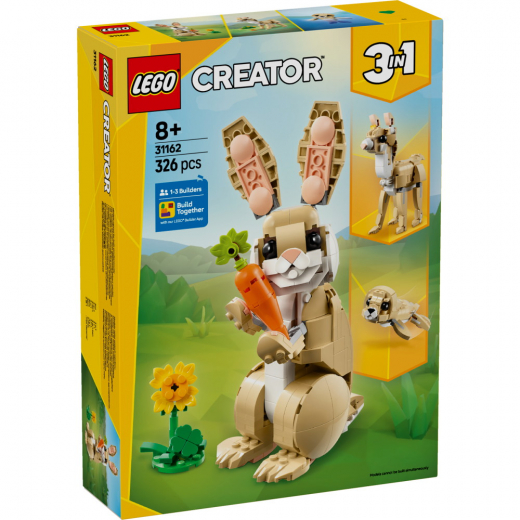 LEGO Creator - Söt kanin i gruppen LEKSAKER / LEGO / LEGO Creator hos Spelexperten (31162)