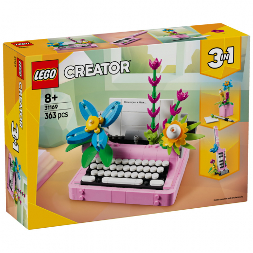 LEGO Creator - Skrivmaskin med blommor i gruppen LEKSAKER / LEGO / LEGO Creator hos Spelexperten (31169)