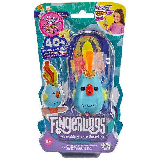 Fingerlings Fågel Blue i gruppen LEKSAKER hos Spelexperten (3132)