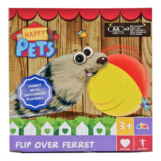 Happy Pets - Flip Over Iller i gruppen LEKSAKER / Figurer och lekset hos Spelexperten (31511133)