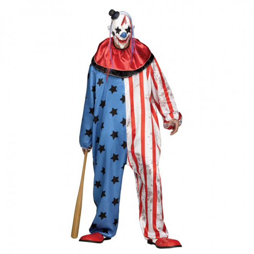 Maskeraddräkt Evil Clown i gruppen LEKSAKER / Maskerad / Maskeraddräkter / Dräkter för vuxna hos Spelexperten (3265EC)