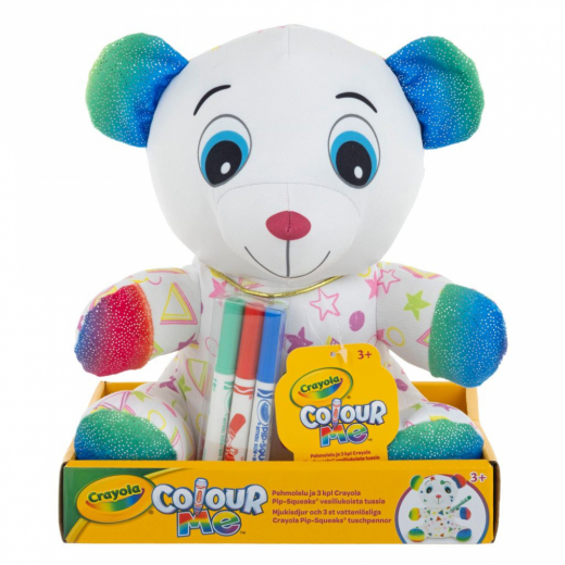 Crayola Color and Plush Bear i gruppen LEKSAKER / Skapa & måla / Crayola hos Spelexperten (35024006)