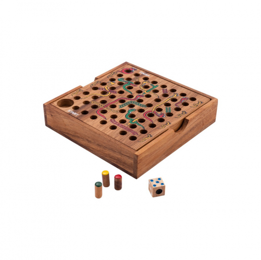 Snakes & Ladder i gruppen SÄLLSKAPSSPEL / Familjespel hos Spelexperten (350280)