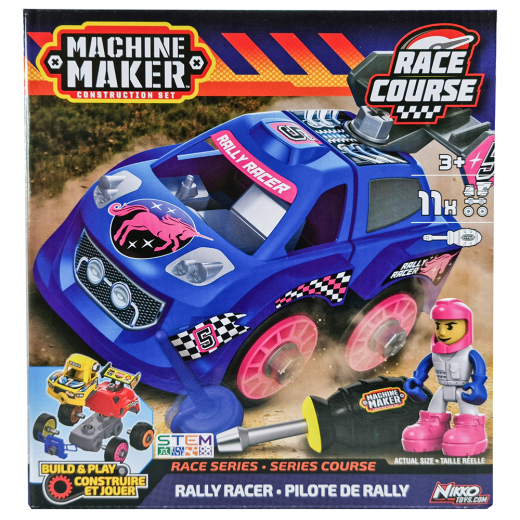 Machine Maker Race Course - Rally Racer i gruppen LEKSAKER / Leksaksfordon hos Spelexperten (40144)