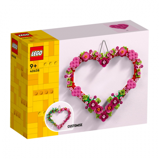 LEGO Icons - Hjärtdekoration i gruppen LEKSAKER / LEGO / LEGO Icons hos Spelexperten (40638)